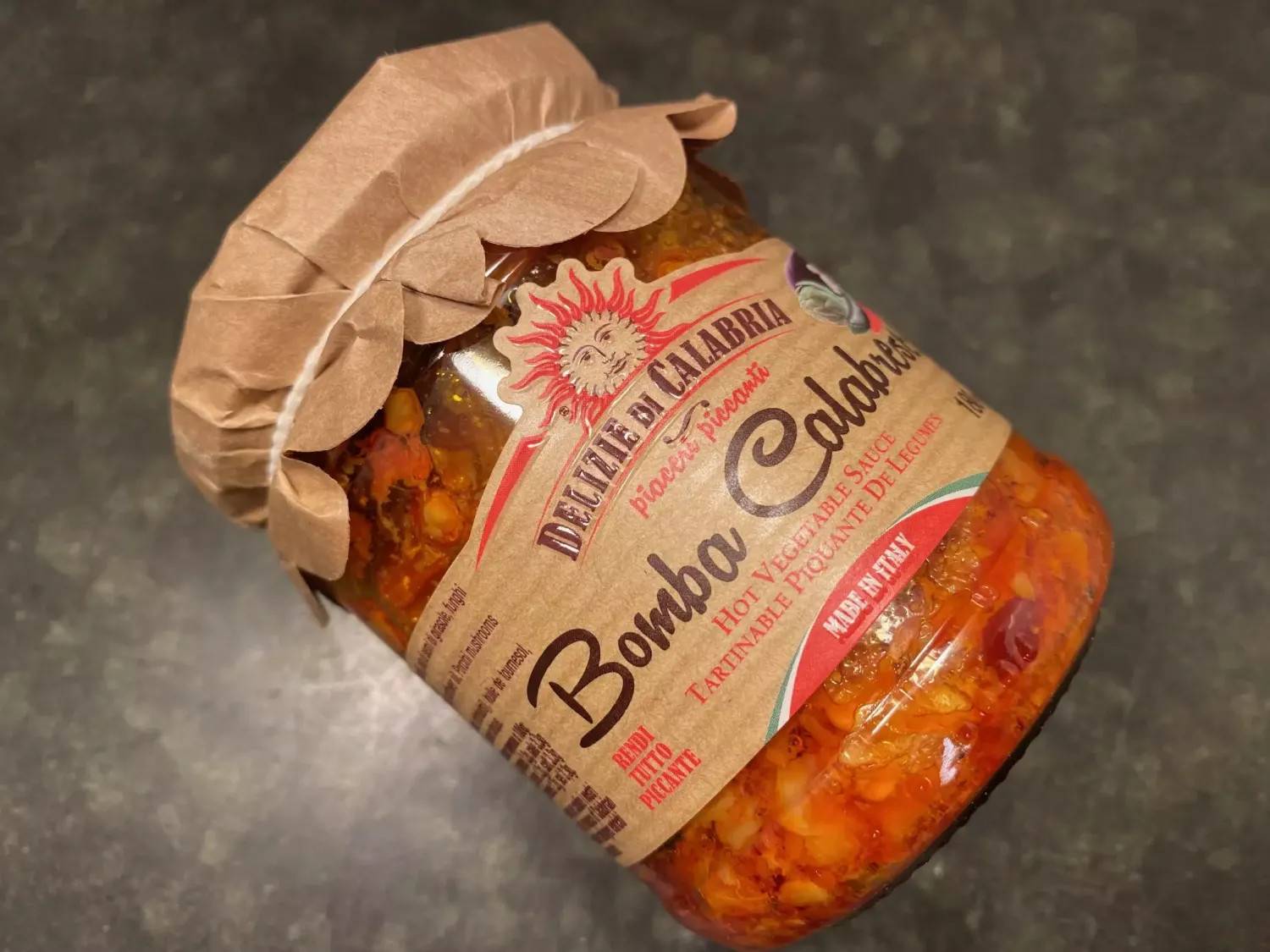 Delizie Bomba Calabrese - Het grönsakssalsa med chili (180 g)