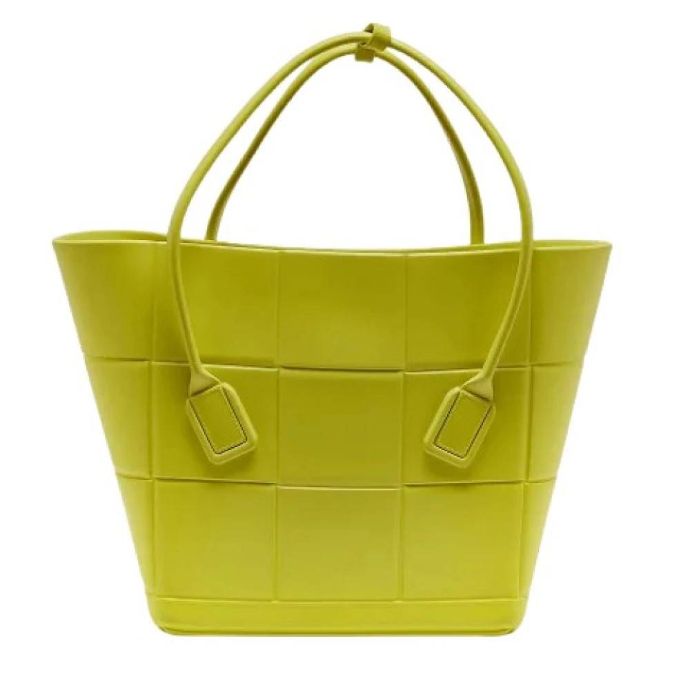 Bottega Veneta Vintage Pre-owned Vintage Tote Bag - Vintage - Dame - Gul - ONE SIZE -