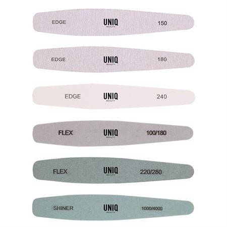 UNIQ Multi-Grit Diamond Nagelfilar och Buffer Kit