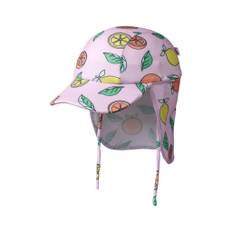 Småfolk Lemons And Oranges UV50 Solhatt Pink Lavender 2-4 Y  Rosa  2-4 år  kvinna