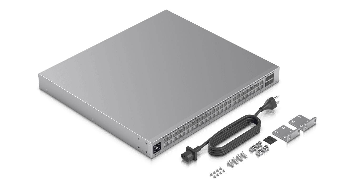 Netværksswitch Ubiquiti UniFi Pro Max 48 PoE - 48 porte Gigabit/2,5G med PoE++