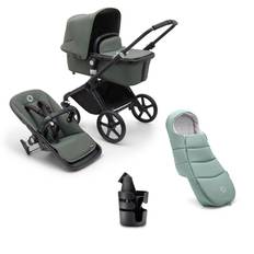 bugaboo Barnvagn Fox Cub Komplett Black / Forest Green