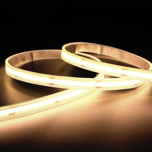 C-Cell Cob 10M Strip 24V IP65 8W/930 736lm/m B:10mm Klip:41,67mm