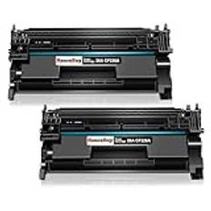 HenceBuy 26A CF226A svart toner kompatibel med HP 26X CF226X tonerkassett för HP Laserjet Pro MFP M426fdw M426fdn M426dw M426 M402n M402dn M402dw M402 (svart, 2-pack)