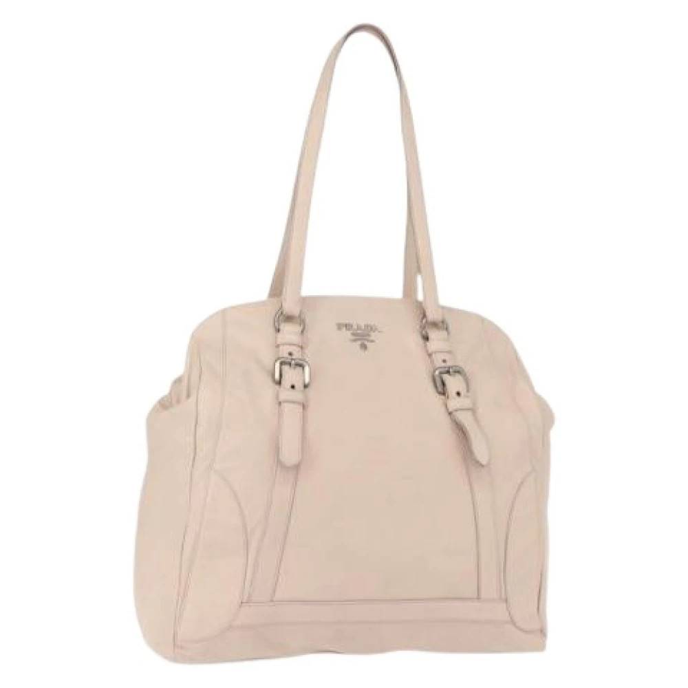 Prada Vintage - Pre-owned Vintage Läder Axelremsväska Vintage - Dam - ONE Size - Läder