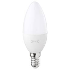 IKEA - TRÅDFRI LED-pære E14 470 lumen, trådløs, kan dæmpes hvidt spektrum/kertepære opalhvid