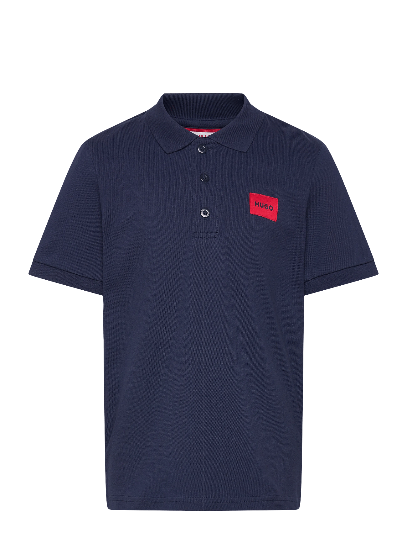 Hugo Kids Short Sleeve Polo - Navy - 128