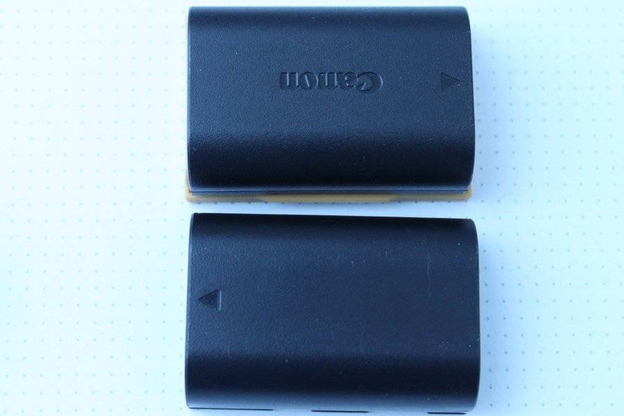 Canon LP-E6 Original Canon och LP-E6 Batteri