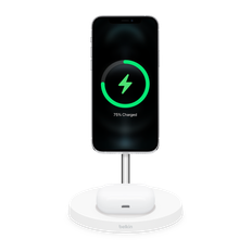 Belkin BOOST↑CHARGE™ PRO trådløs 2-i-1-opladningsstander med MagSafe