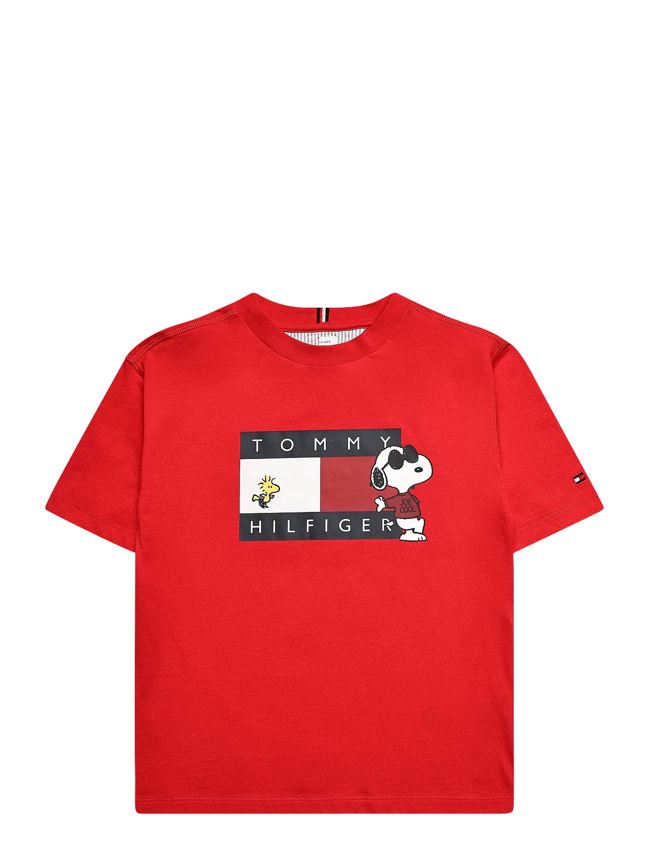 Tommy Hilfiger Peanuts Graphic Tee Ss - Red - 104