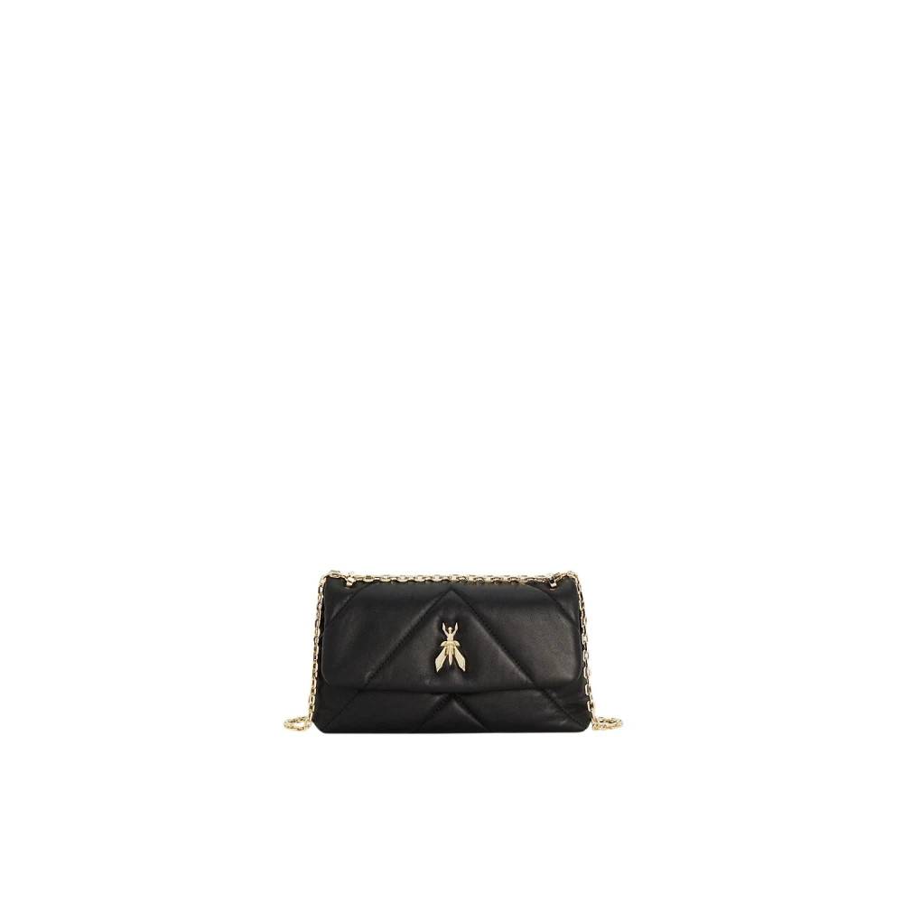 Patrizia Pepe Skuldertaske - Tasker - Dame - Sort - ONE SIZE - Uld