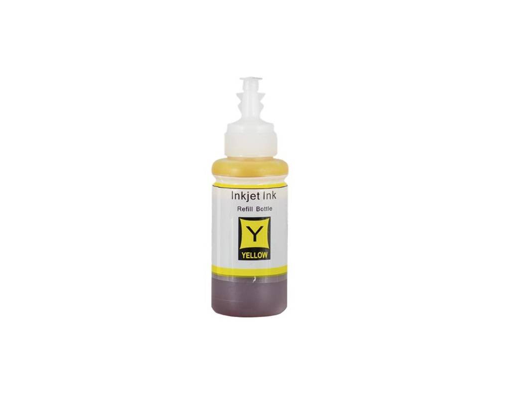 Epson T6644 Yellew (gul) kompatibel Blækrefill Indeholder 100ml.