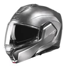 HJC i100 Flip-Up Flip-Over MC Hjelm Sølv XS