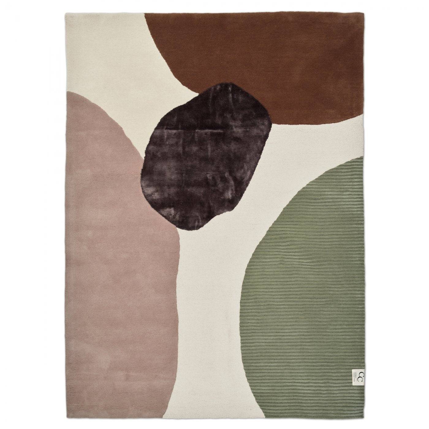 Topaz Tæppe - Ivory Green.