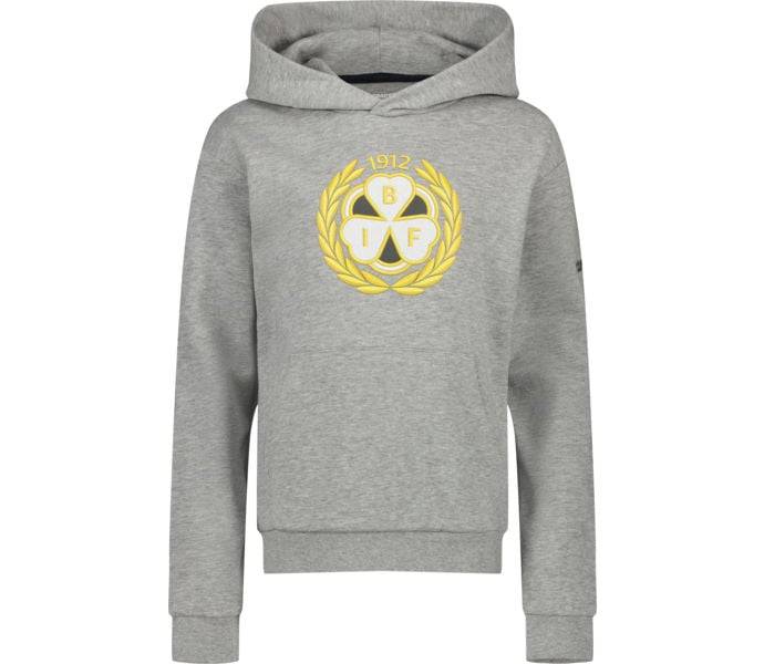 CREST HOOD 2.0 JR, GREY MELANGE, Barn, 146/152