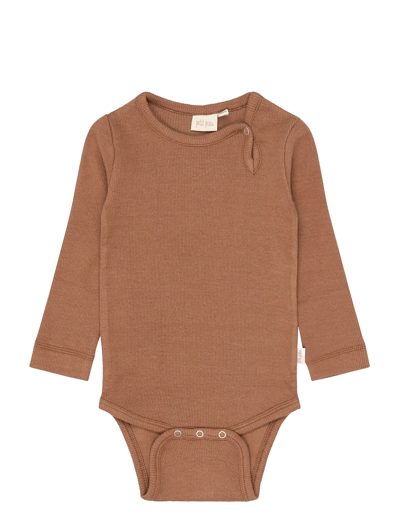 Petit Piao Ppstone L_S Body - Brown - 68