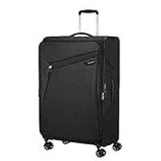 Samsonite Litebeam - Spinner L, Expanderbar resväska, 77 cm, 103/111 L, svart (svart)