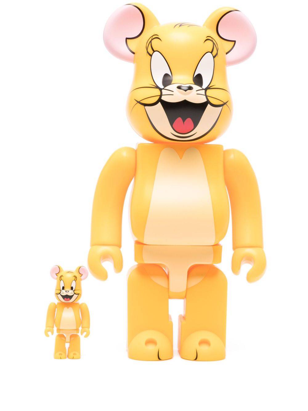 MEDICOM TOY - Tom and Jerry BE@RBRICK 100% + 400% figurset - unisex - plast - one size - Gul