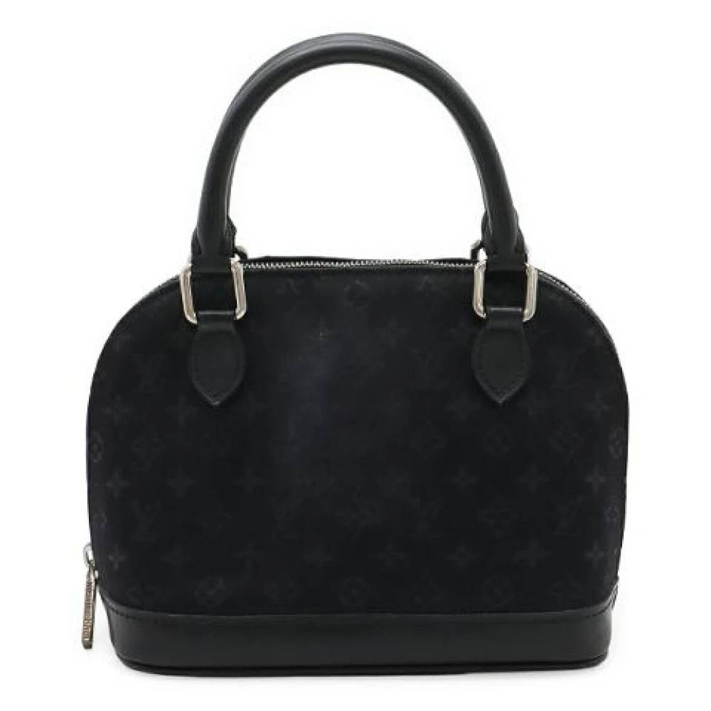 Louis Vuitton Vintage Pre-owned canvas håndtasker - Vintage - Dame - Sort - ONE SIZE - Satin