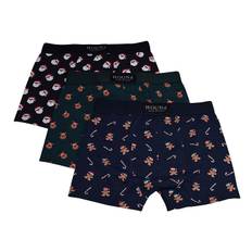 Hound Boxershorts - 3-pack - God Jul - Hound - 8 år (128) - Boxershorts