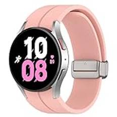 Chofit remmar kompatibla med Samsung Galaxy Watch 6 Classic/Watch 6 rem, mjuka silikonband med distributionslås för Galaxy Watch 6 Classic/Watch 6/Watch 5/Watch 4, Small