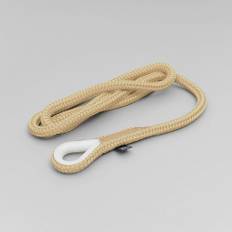 Förtöjningslina med kaus till y-bom, flätad, Ø12mm, 1,5m, passar båt 1-2 ton, beige, StormY - Beige