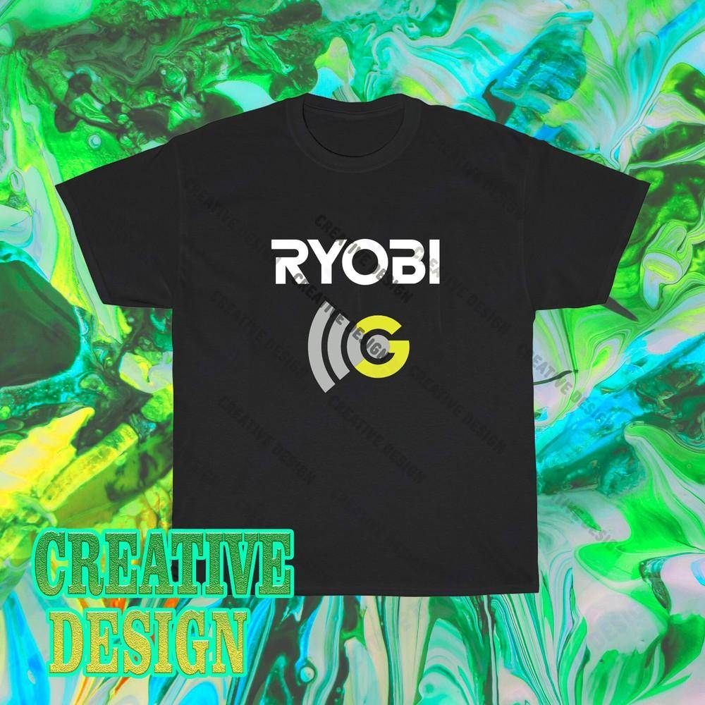 Helt ny Ryobi Verktyg Klassisk Logotyp T-shirt Rolig Storlek S till 5XL cm blue
