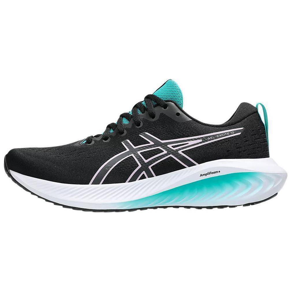 Asics Gel-Excite 10 Bekväma Mjuka Låga Löparskor Dam sneaker Svart 1012B418-008 cm black