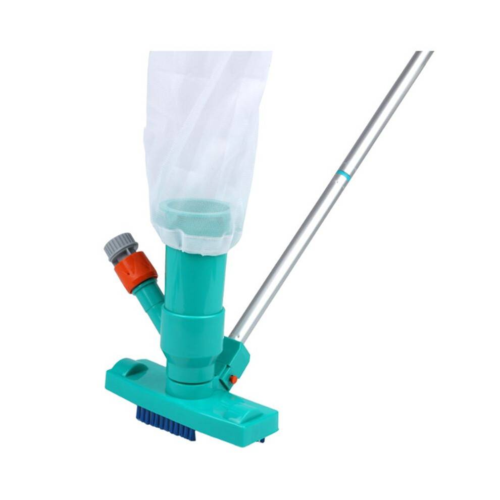 Portable Pool Vacuum Jet Underwater Cleaner with Brush for Above Ground Pool,Spas,Ponds & Fountains-EU