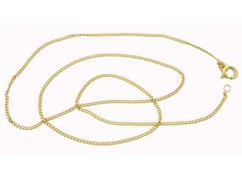 Panser 14 karat guldkæder - 1.4 mm.