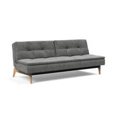 Dublexo Splitback Eik Sovesofa | 115x210 | Charcoal