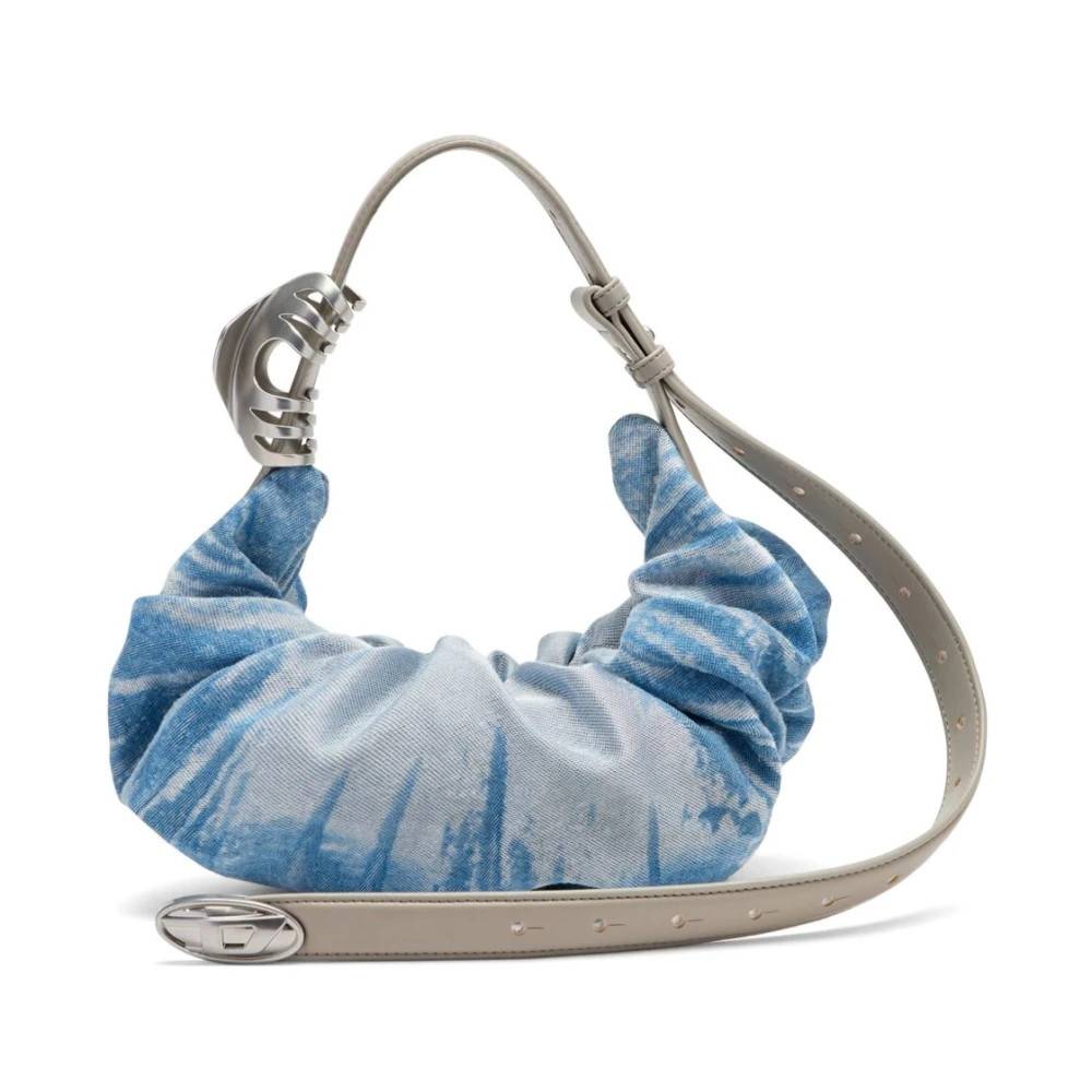 Diesel Skuldertaske - Tasker - Dame - Blå - ONE SIZE - Uld