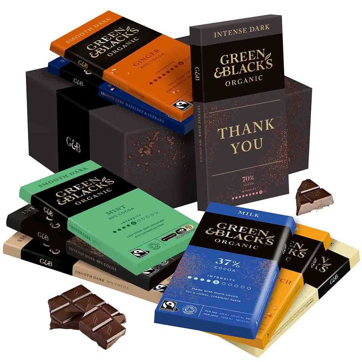 Green & Black's Ultimate Thank You Chocolate Bar Gift Set