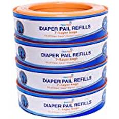 ChoiceRefill kompatibel med blöjor geni hinkar 4-pack 1080 antal