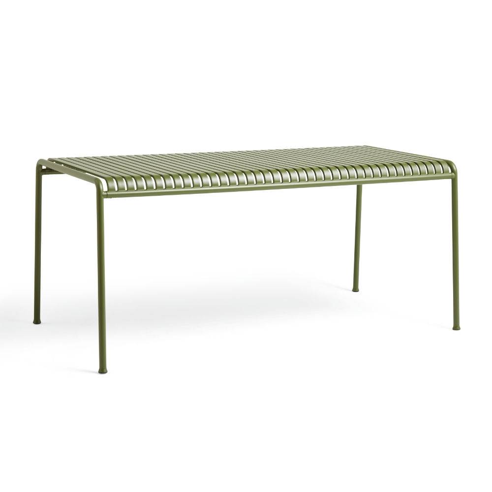 HAY Palissade Table L170 Havebord Olive