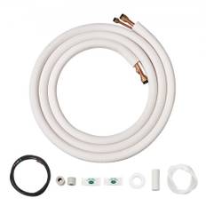 VEVOR Mini Split Line Sæt 9,5x15,9 x4876,8mm Kobberrør AC m/ Tilslutningskabel
