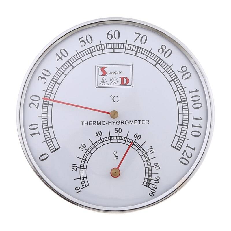Bastu termometer hygrometer bastu rum bad inomhus vägghängande mekanisk urtavla temperatur fuktighetsmätare