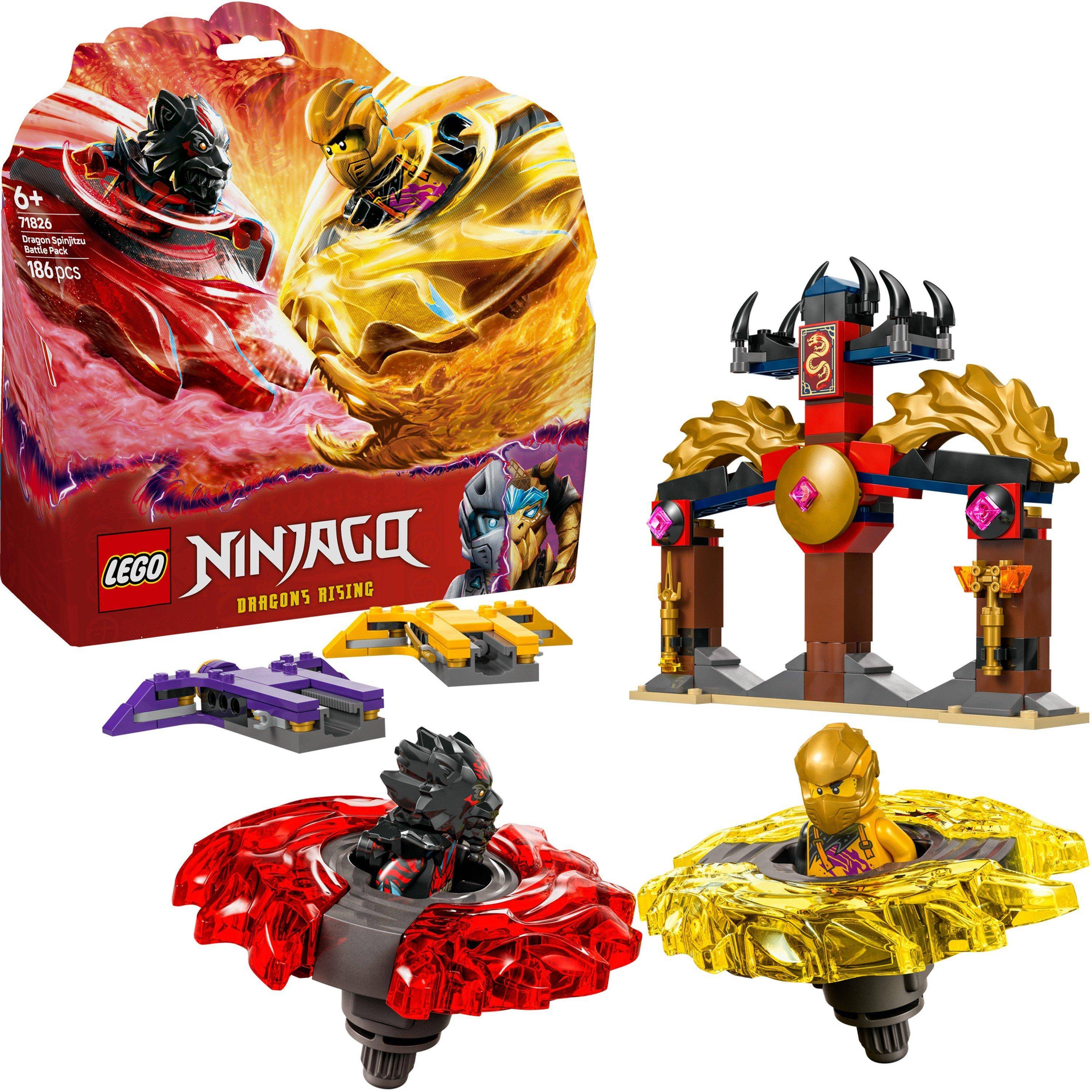 Lego Ninjago 71826 Dragon Spinjitzu Battle Pack Set