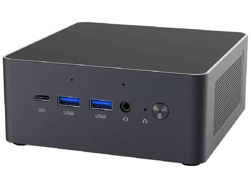 JWIPC N124L Mini-PC med Intel Core Ultra 5 125H, 16 GB RAM, 512 GB NVMe og Windows 11 Pro