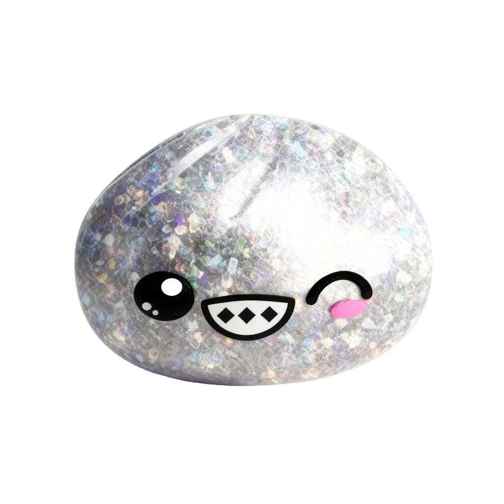 Nya Glitter Dumplings Squishy Mjuk Långsam Återhämtning Stekt Bulle Squishy Kläm Le Fidget Squishy För Stress Ångestlindring