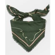 Beck Søndergaard Pencia Siw Scarf-059 Sphagnum Green - ONE SIZE