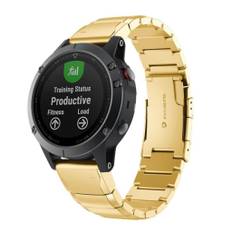 Garmin Fenix 5 Urrem i Stål - Guld