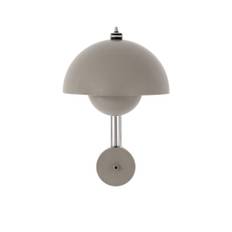 &Tradition - Flowerpot VP8 -Grey Beige - Vägglampor - Verner Panton - Beige,Grå