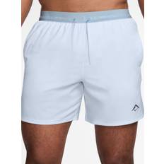Nike Nike Blue Trail Dri-FIT 6 inch Brief Lined Running Shorts