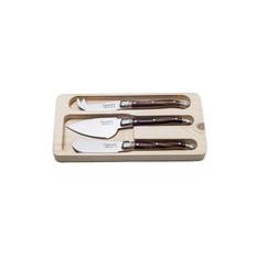 Ostknivar Dark Wood set 3st - Laguiole