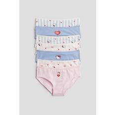 Flicka - Blå 7-pack trosa briefs i bomull - Size: 110/116 (4-6Y) - H&M - Ljusblå/Hello Kitty (110/116 (4-6Y))