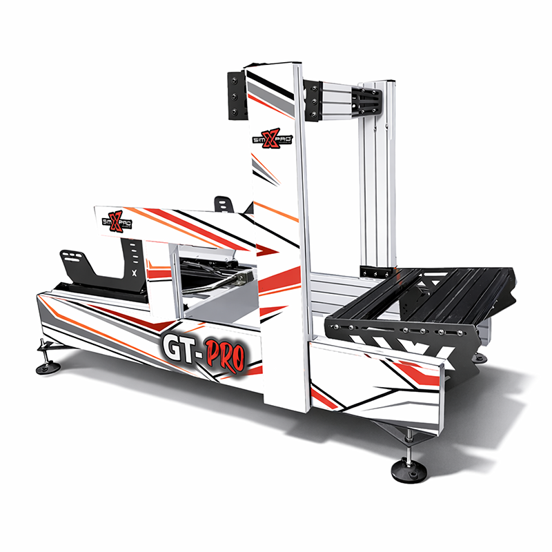 SimXPro GT - PRO Sim Racing Cockpit - White