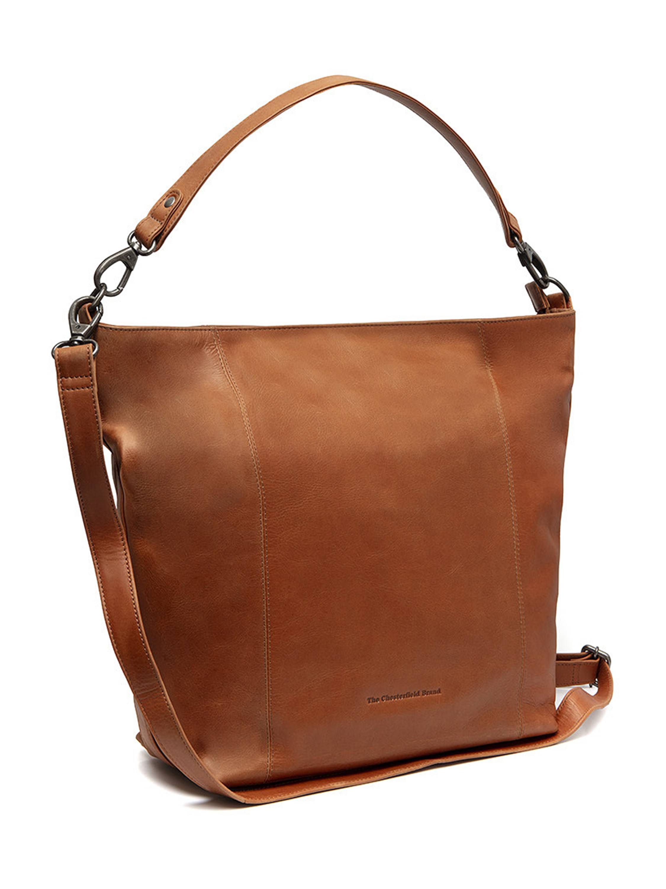 The Chesterfield Brand Zira Skuldertaske Læder 29 cm  Brun