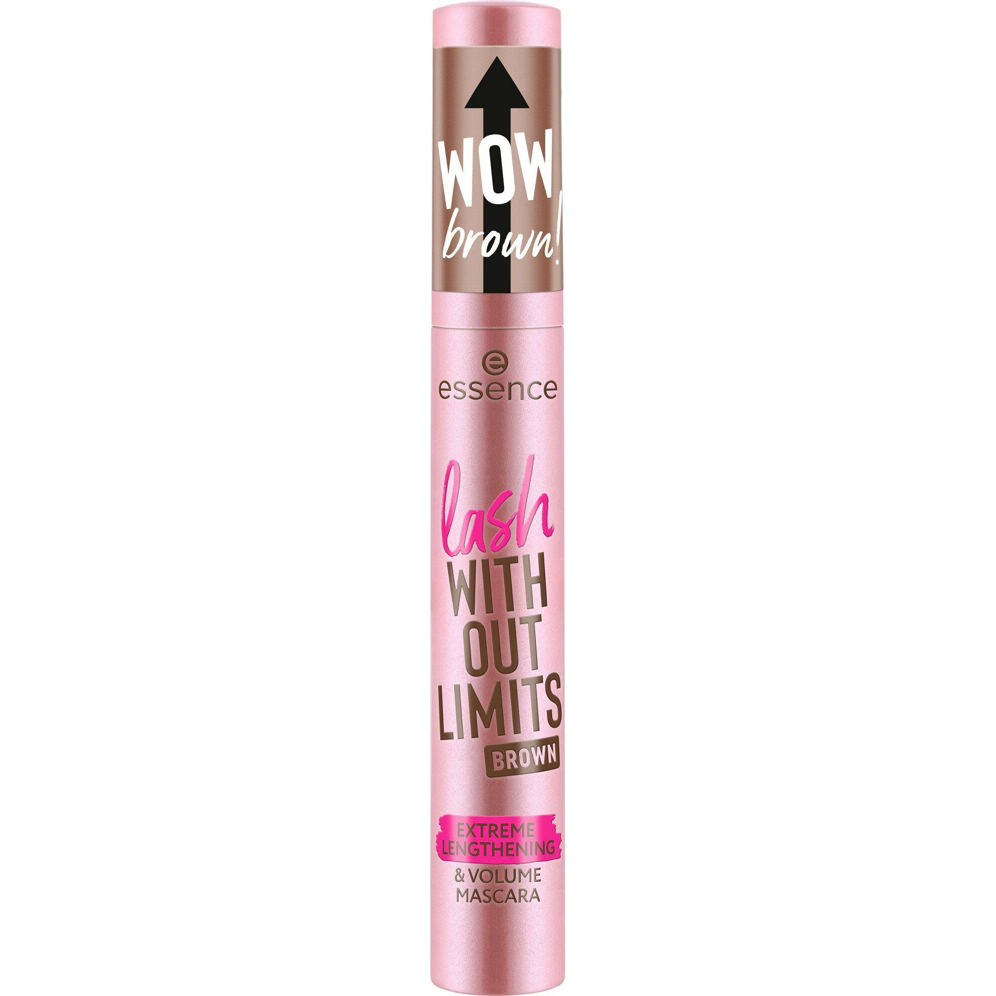 Essence Lash Without Limits Brown Extreme Lengthening & Volume Mascara 02 13 ml