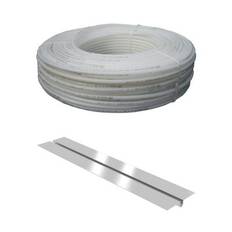 Golvvärmepaket glespanel 55 m² (20 mm)